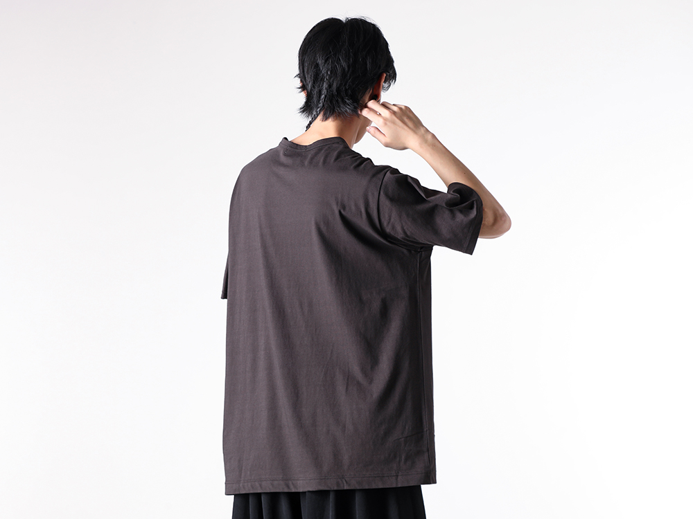 Yohji Yamamoto POUR HOMME - 25-26AW - Charcoal T-shirt coordination