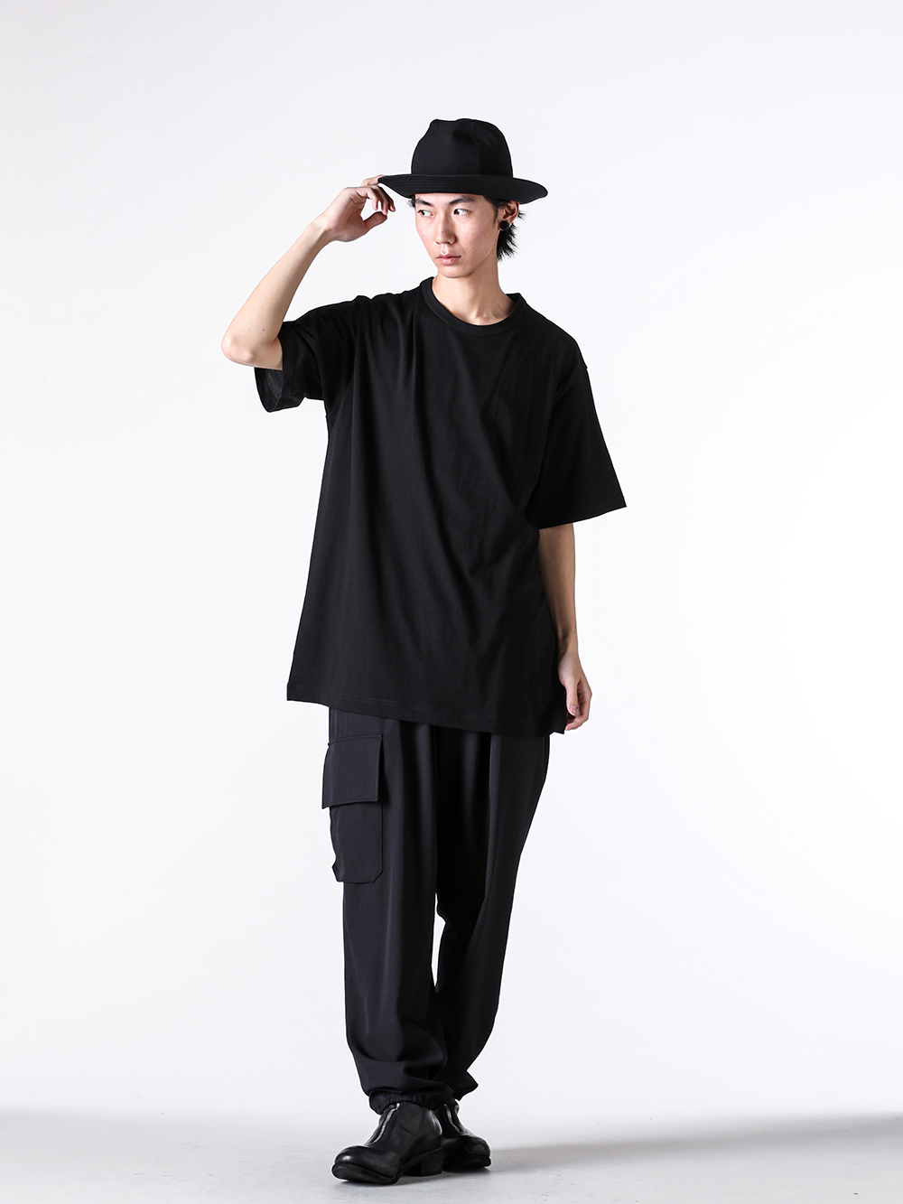 d*3様 ヨウジヤマモト オム シルクジャガードシャツ yohji yamamo Yohji Yamamoto pour homme / ヨウジヤマモトプールオム 】より