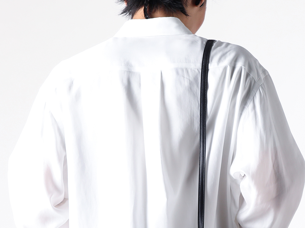 Y's for men 25SS styling - Flower Print Blouse Blue