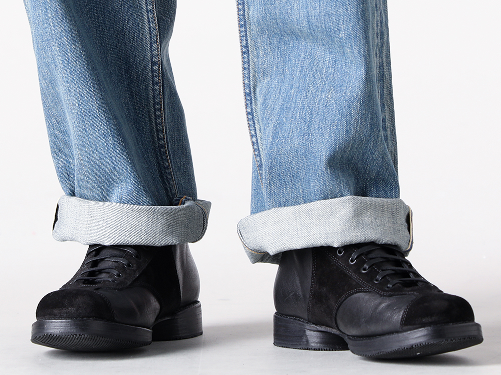 FDMTL – 25SS – Classic Straight Denim - CLASSIC STRAIGHT DENIM CS123 (FA25/MG123) - ASP × DEVOA Hand Made Boots (FW-ASPBB) 2-005