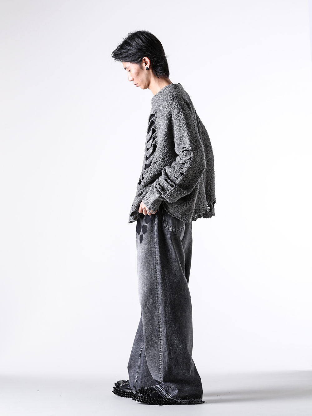 【定価44000円】BEARDSLEY VVTIAN　ストール付きデニムJK オンライン ショップファッション - 【定価44000円】BEARDSLEY