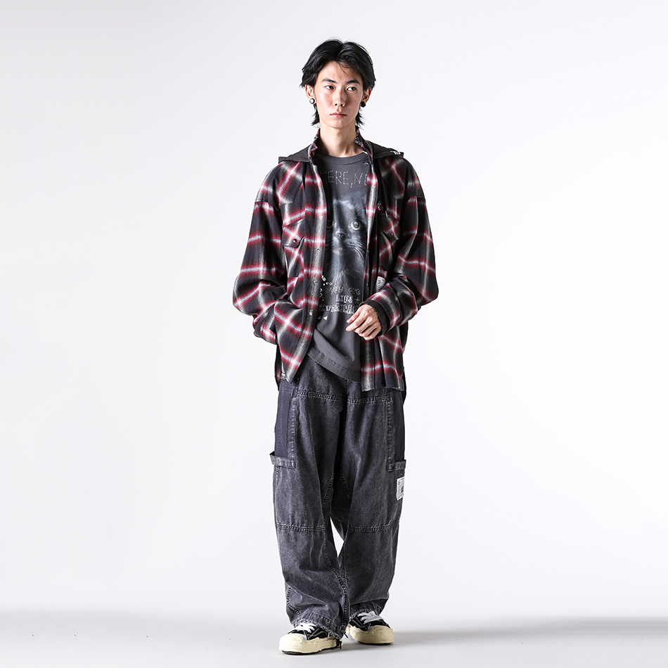 Maison MIHARA YASUHIRO スウェットドッキングカーゴパンツ Maison MIHARA YASUHIROスウェットドッキングカーゴパンツ