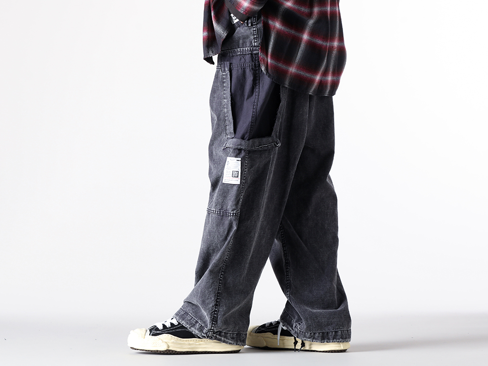 Maison MIHARA YASUHIRO スウェットドッキングカーゴパンツ Maison MIHARA YASUHIRO スウェットフーディ L/Sシャツ カーゴ