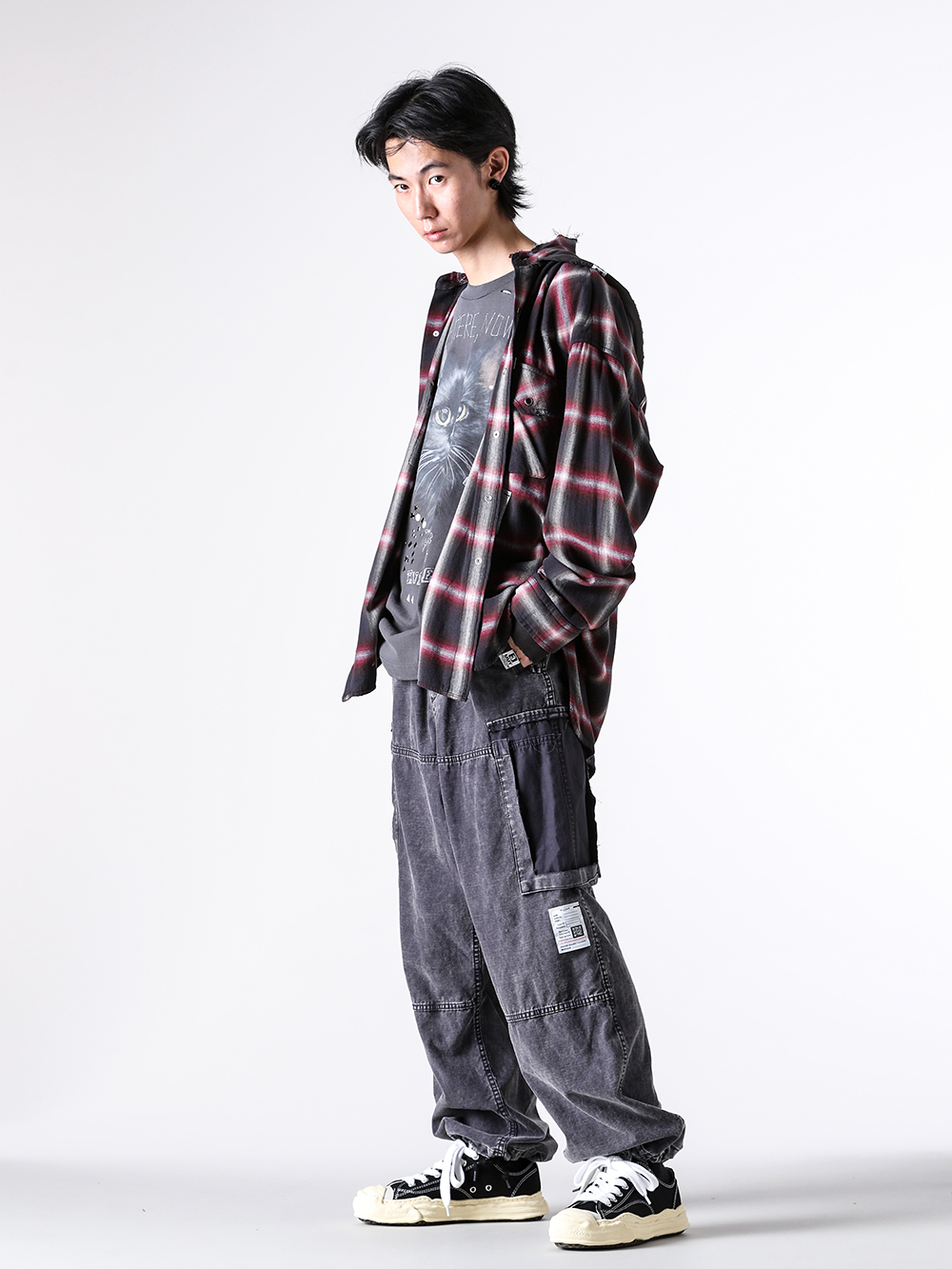 Maison MIHARA YASUHIRO スウェットフーディ L/Sシャツ カーゴ