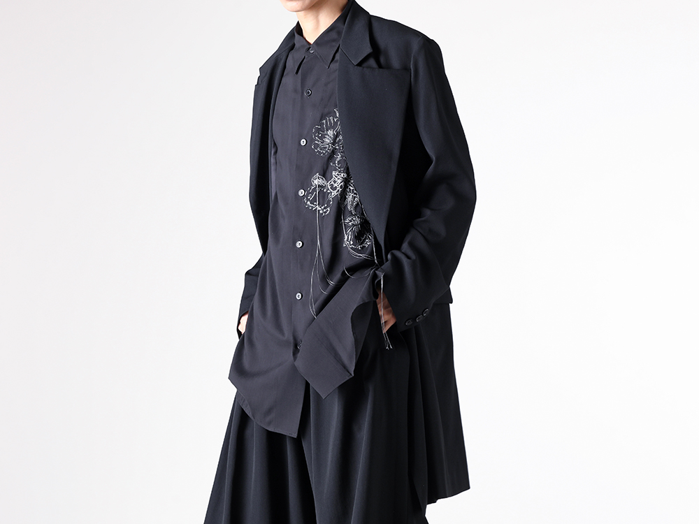 Ground Y 25-26AW アシンメトリージャケット バルーンパンツ