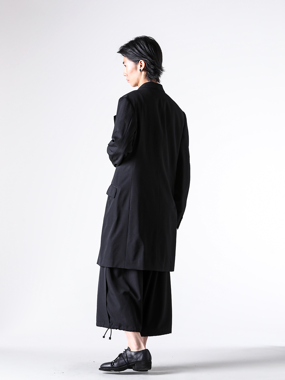 Ground Y 25-26AW アシンメトリージャケット バルーンパンツ