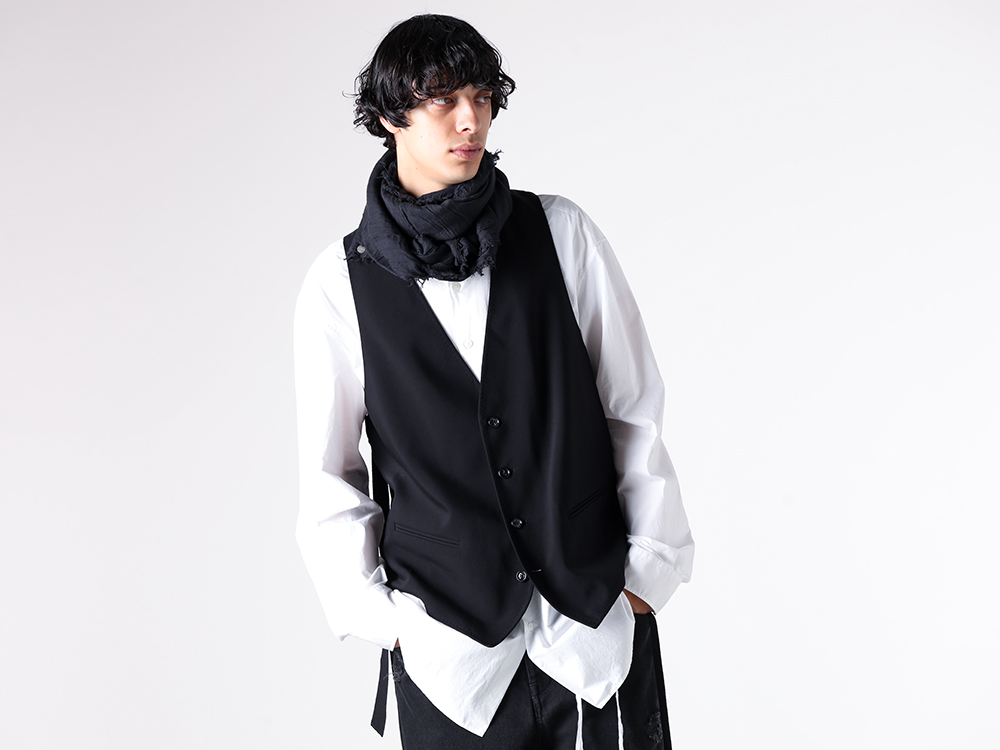 【新品未使用】Ann Demeulemeester ストール 2025年最新】アンドゥムルメステール ストール・ショールの人気