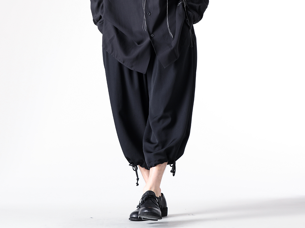 GroundY - 25-26AW - Pants - Balloon Pants （BLACK） - GA-P03-101 5-0015