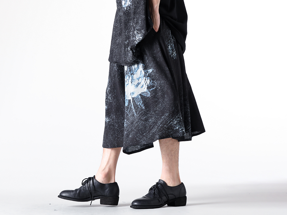 GroundY - 25-26AW - Pants - Circle Pants （BLK×BLU） - GL-P28-203 5-004