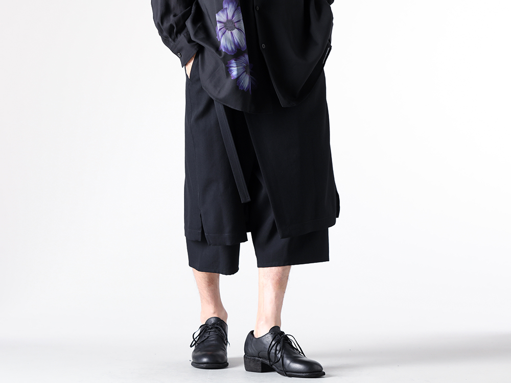 GroundY - 25-26AW - Pants - Wrap pants （BLACK） - GA-P01-101 5-007