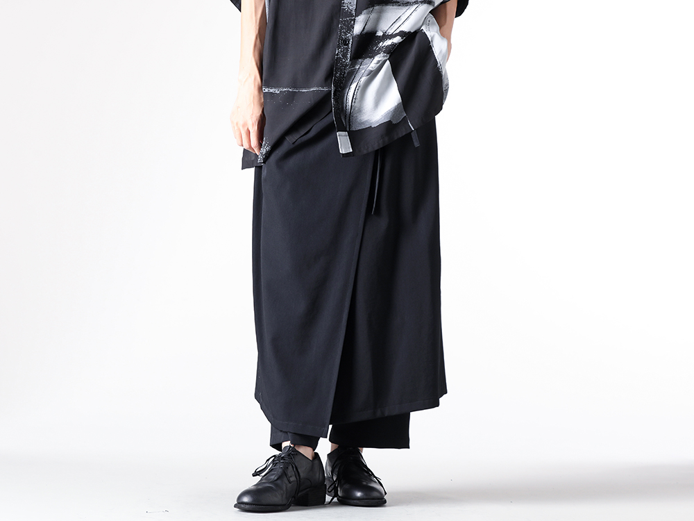 GroundY - 25-26AW - Pants - KIND SKAPAN （BLACK） - GA-P06-101 5-009