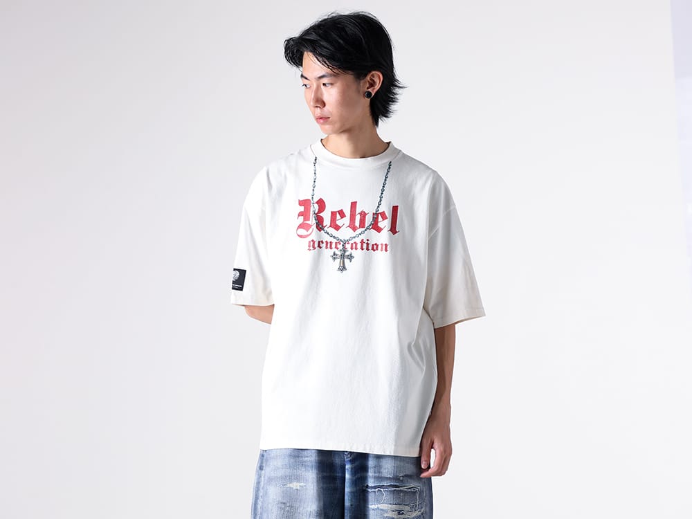 TALKING ABOUT THE ABSTRACTION - 25AW styling - 2526aw-t-005-white & 2526aw-t-005-black 1-003