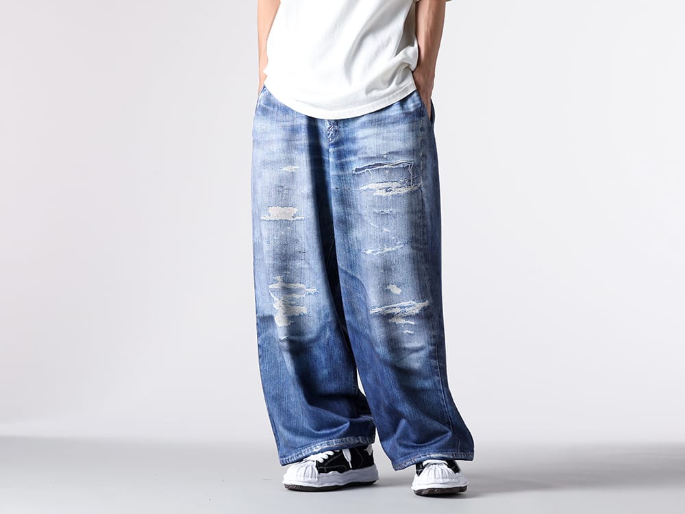 TALKING ABOUT THE ABSTRACTION - 25AW styling - 2526aw-pt-002-blue & 2526aw-pt-002-black 1-001