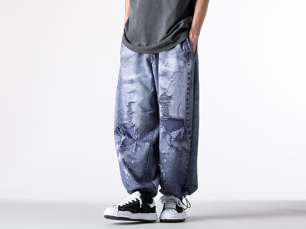 TALKING ABOUT THE ABSTRACTION - 25AW styling - 2526aw-pt-002-blue & 2526aw-pt-002-black 1-0011