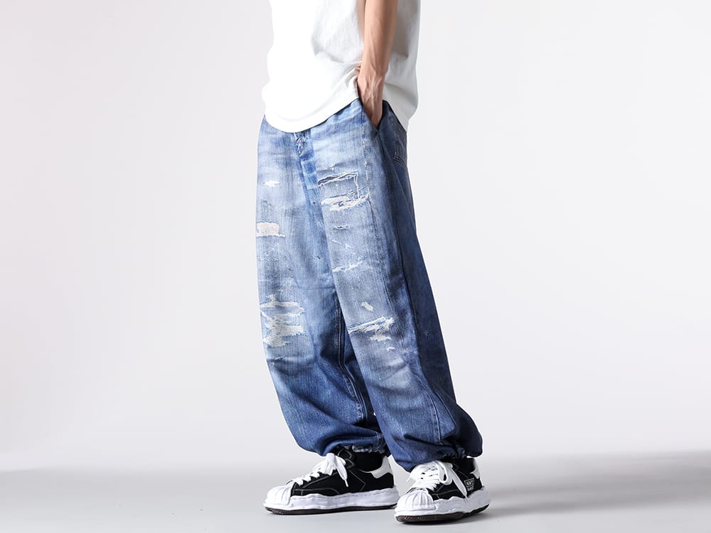 TALKING ABOUT THE ABSTRACTION - 25AW styling - 2526aw-pt-002-blue & 2526aw-pt-002-black 1-005