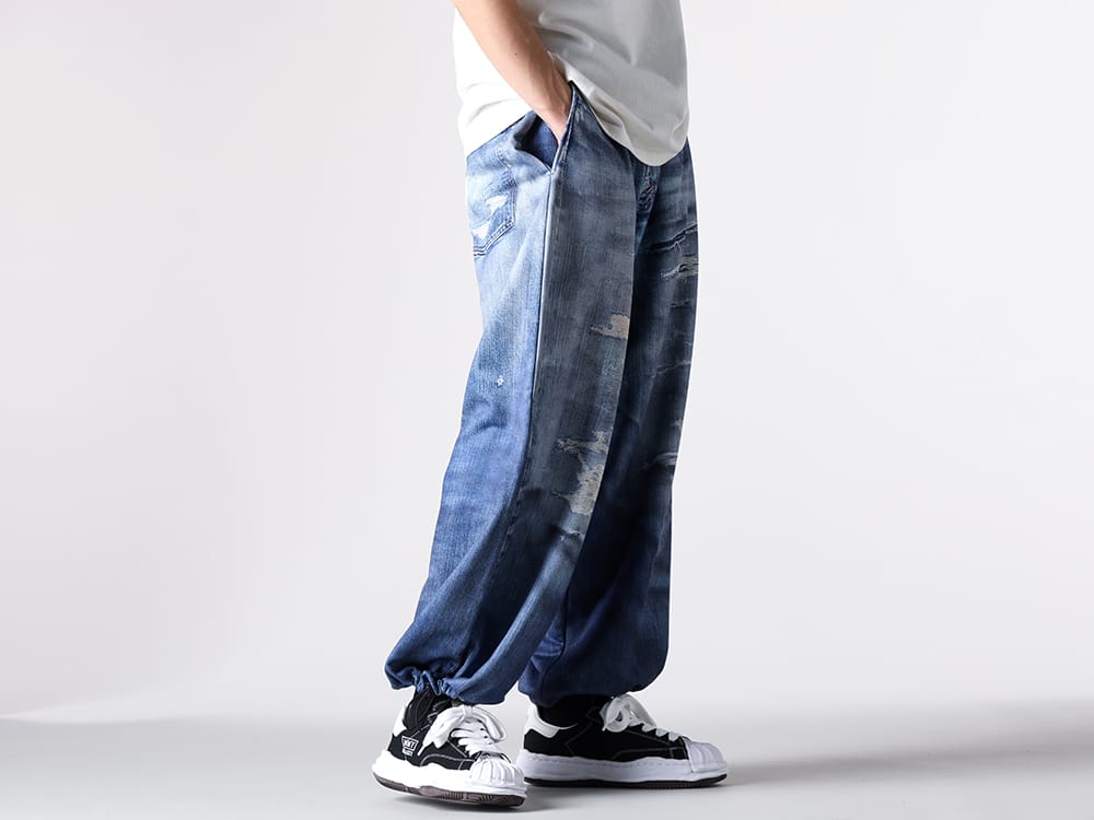 TALKING ABOUT THE ABSTRACTION - 25AW styling - 2526aw-pt-002-blue & 2526aw-pt-002-black 1-006