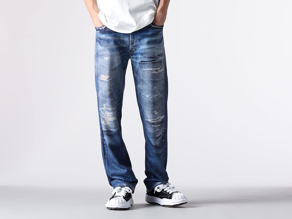 TALKING ABOUT THE ABSTRACTION - 25AW styling - 2526aw-pt-001-blue & 2526aw-pt-001-black Black & White 1-001