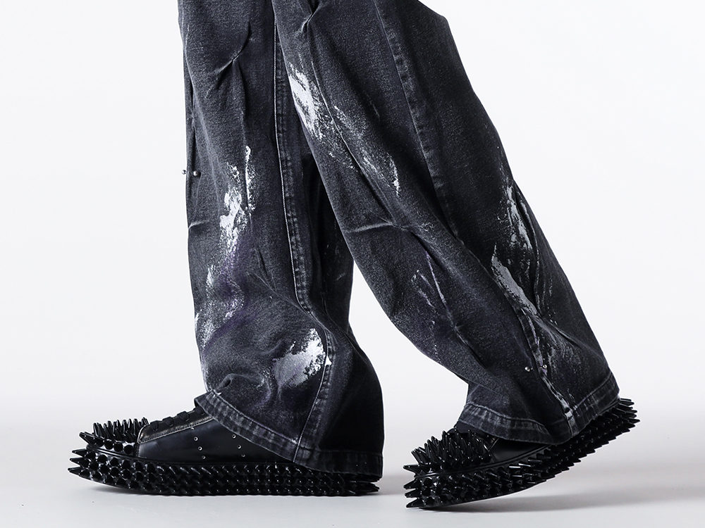 doublet - 2025AW - Sneakers - 25AW76FT63 Spiky Leather Sneaker 6-008