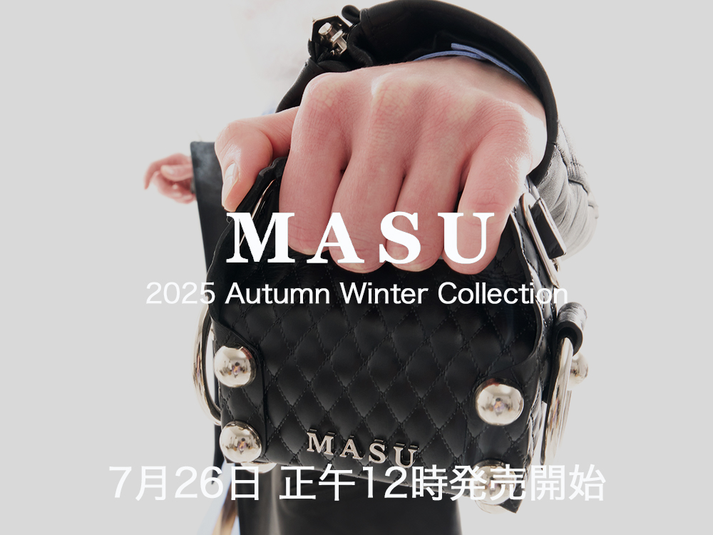MASU - 25-26AW スタイリング - ケーキバッグ - M25F9OJ008LEATHER CAKE BAG 1-top
