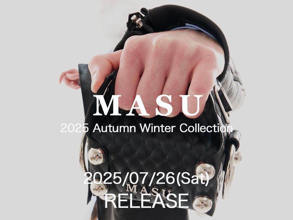 MASU - 25-26AW styling - Cake Bag - M25F9OJ008LEATHER CAKE BAG 1-top_en
