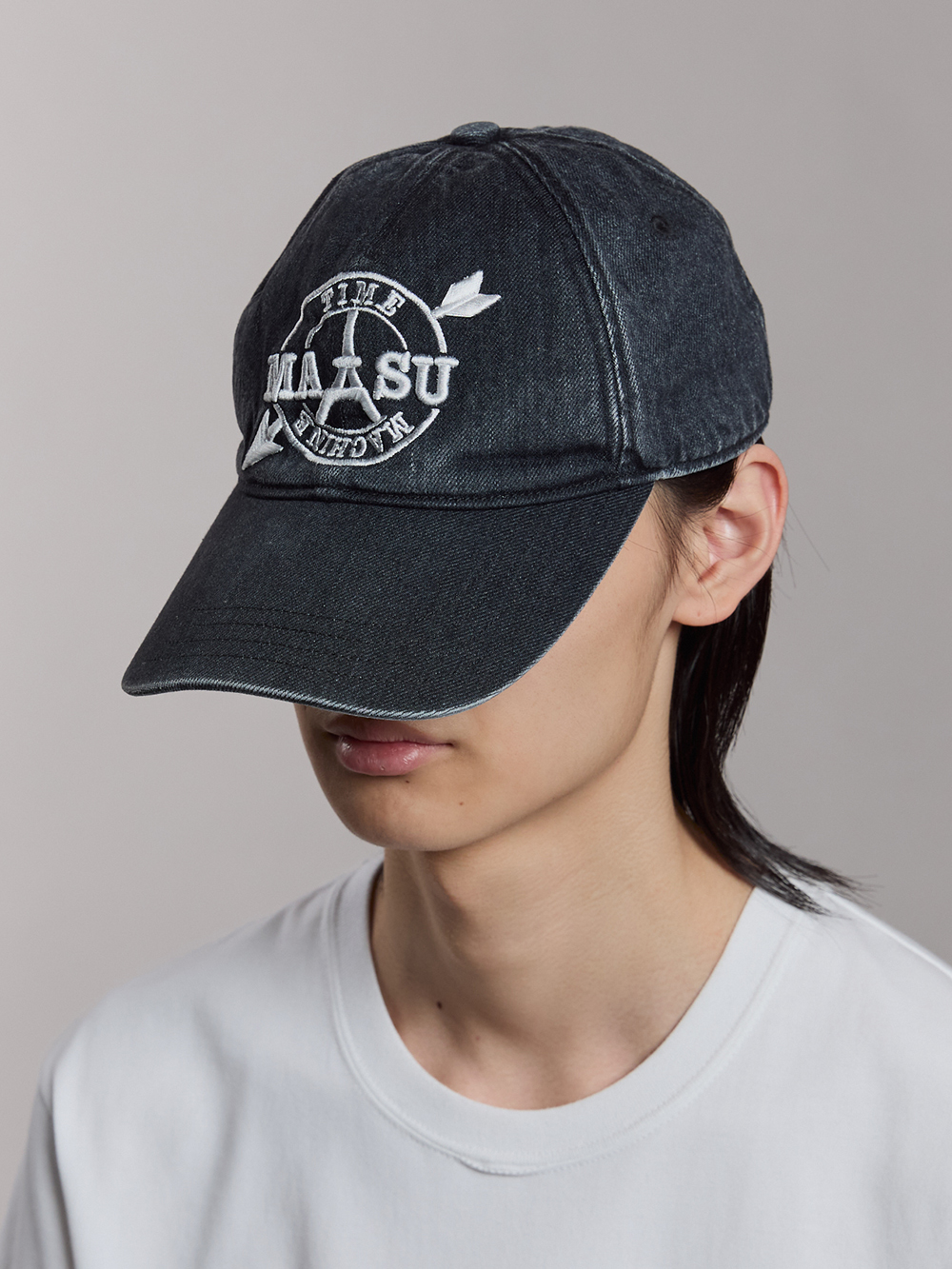 MASU - 25-26AW - Accessories - B25F9OJ001 MB EMBROIDERY CAP 6-003