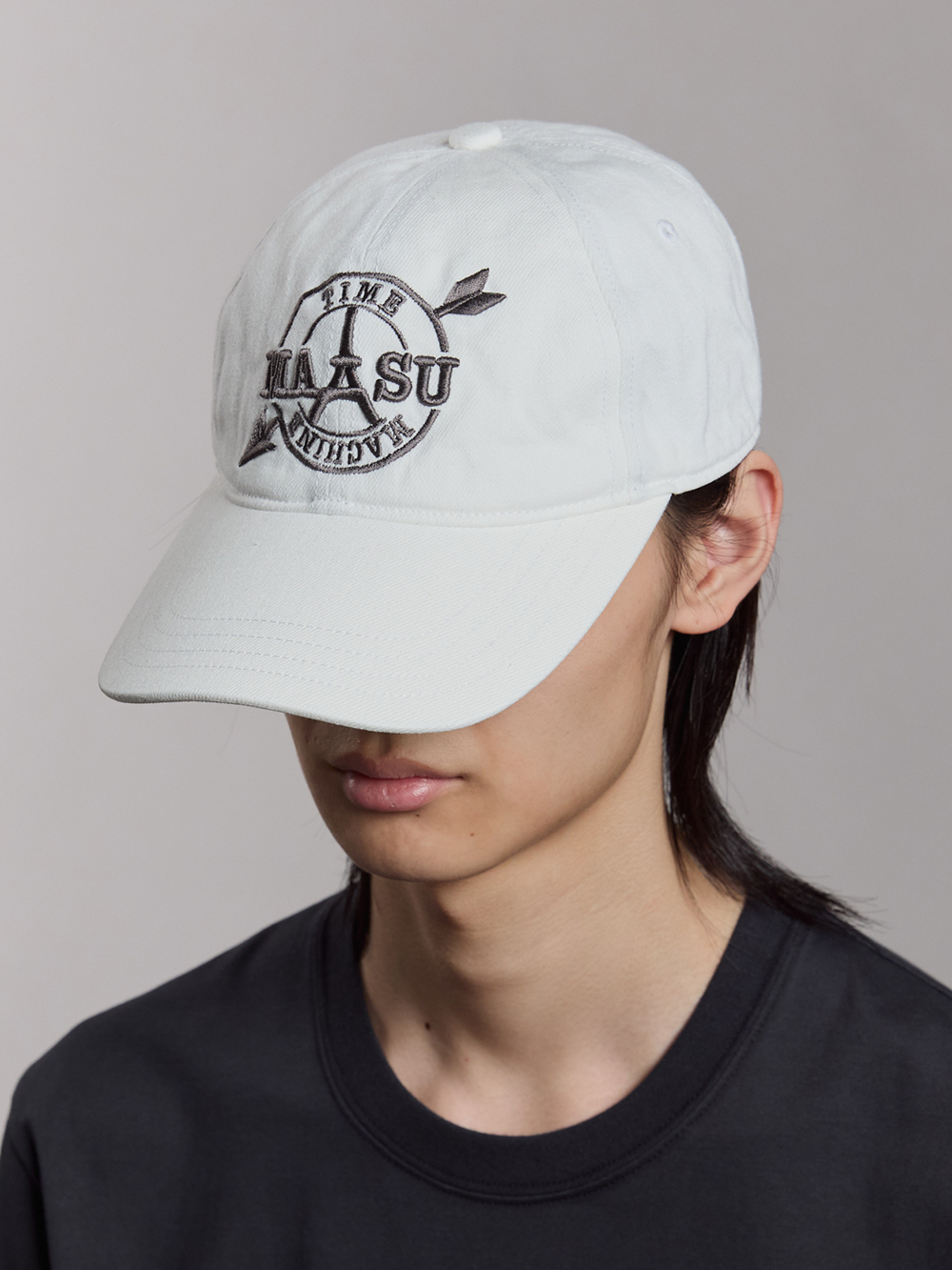 MASU - 25-26AW - Accessories - B25F9OJ001 MB EMBROIDERY CAP 6-005