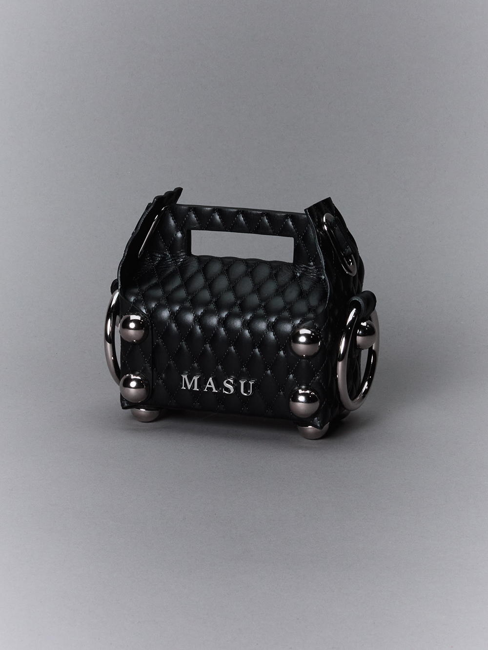 MASU - 25-26AW styling - Cake Bag - M25F9OJ007-LEATHER CAKE BAG PETIT 7-005