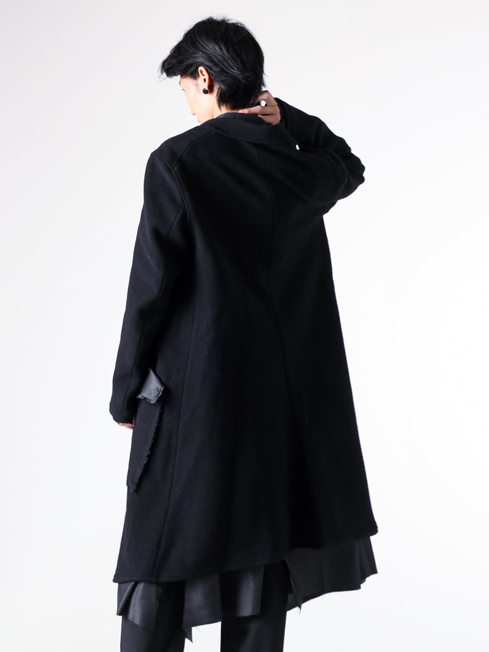 sulvam - 25AW styling - Outer - WW-C01-400 - Long Broken Coat 1-005