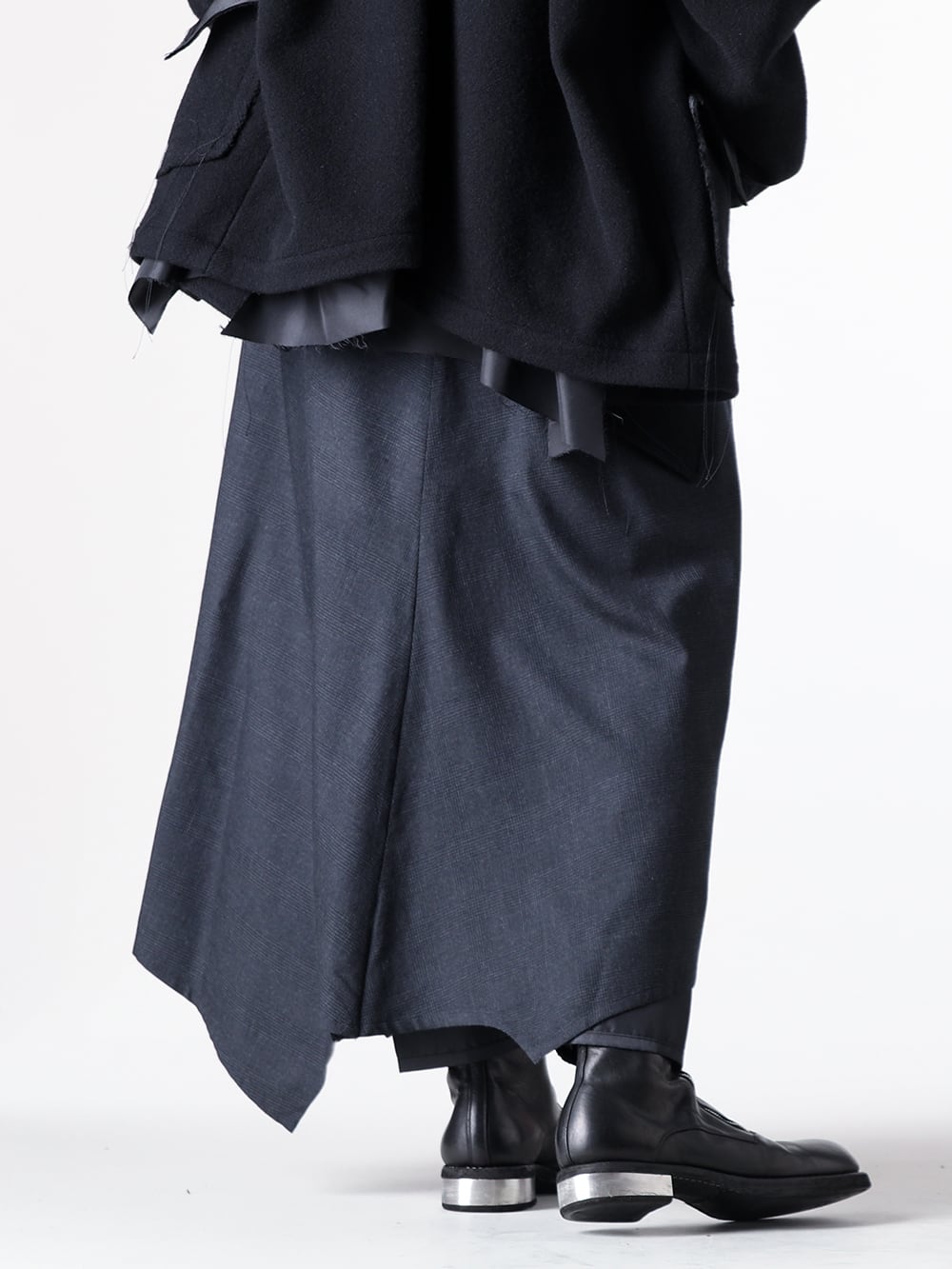 sulvam - 25AW  - Pants - MW-P06-110 - Skirt Pants 2-003