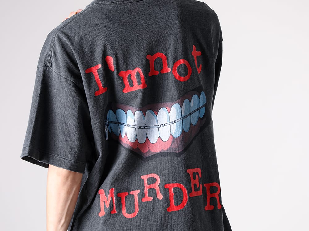 THE SUGAR PUNCHx TOKYO GHOUL Short Sleeve T-Shirt (KANEKI MASK) - TTGM25SM001 - 1-005