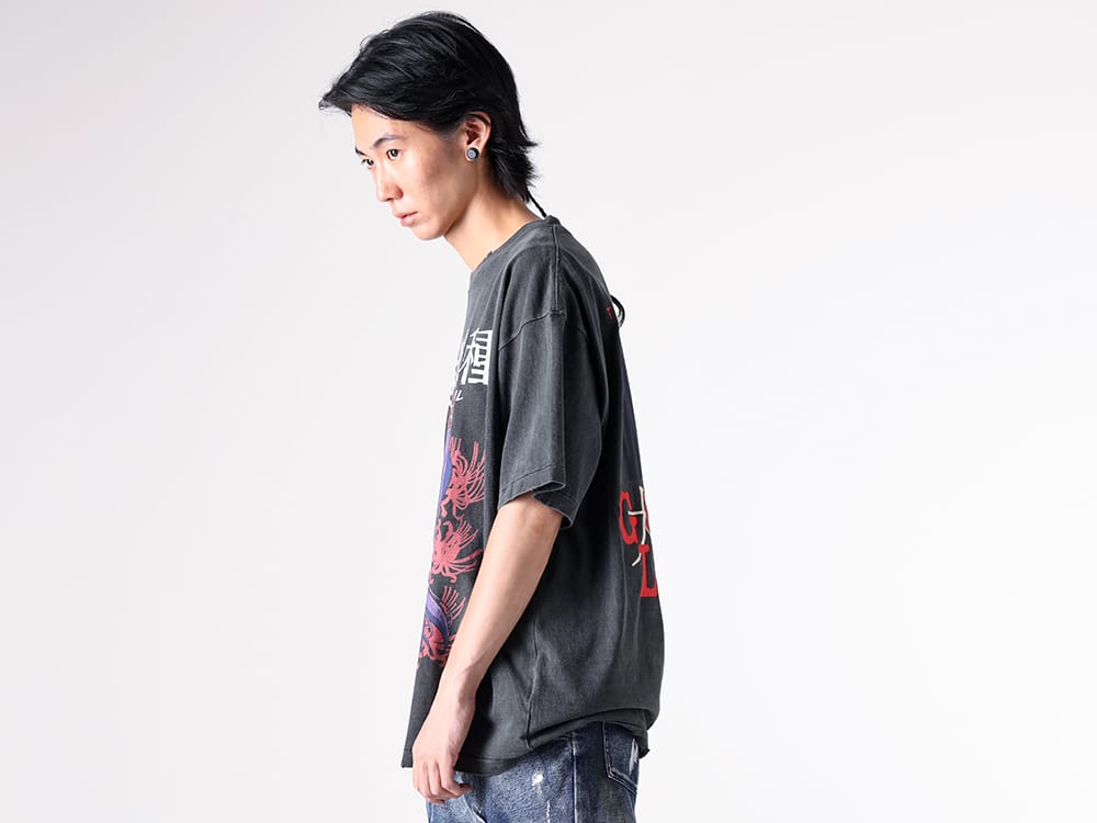 THE SUGAR PUNCHx TOKYO GHOUL Short Sleeve T-Shirt (LIZE)  - TTGM25SM007 - 1-003