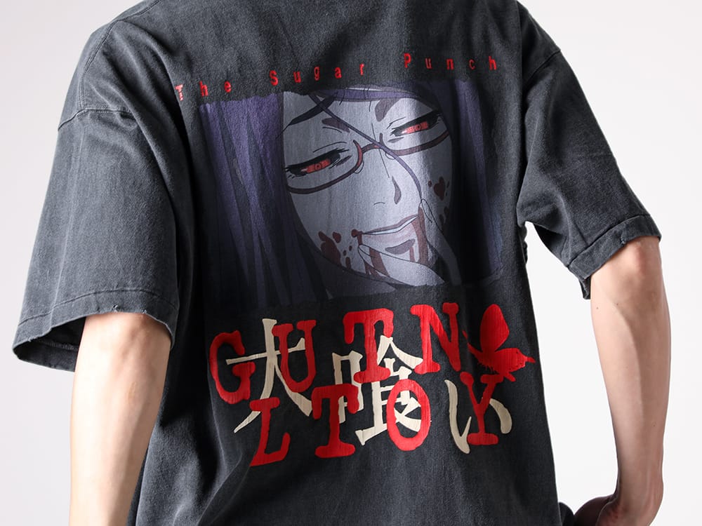 THE SUGAR PUNCHx TOKYO GHOUL Short Sleeve T-Shirt (LIZE)  - TTGM25SM007 - 1-005
