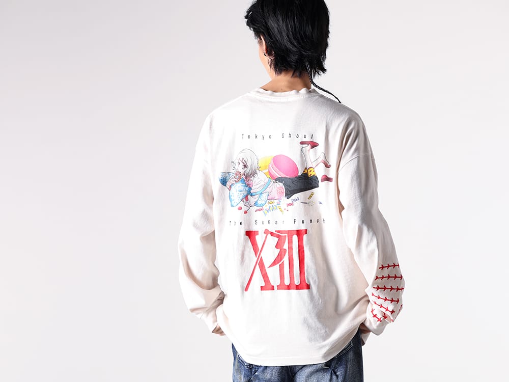 THE SUGAR PUNCHx TOKYO GHOUL Long Sleeve T-Shirt (JUZO) - TTGM25SM010 - 1-004
