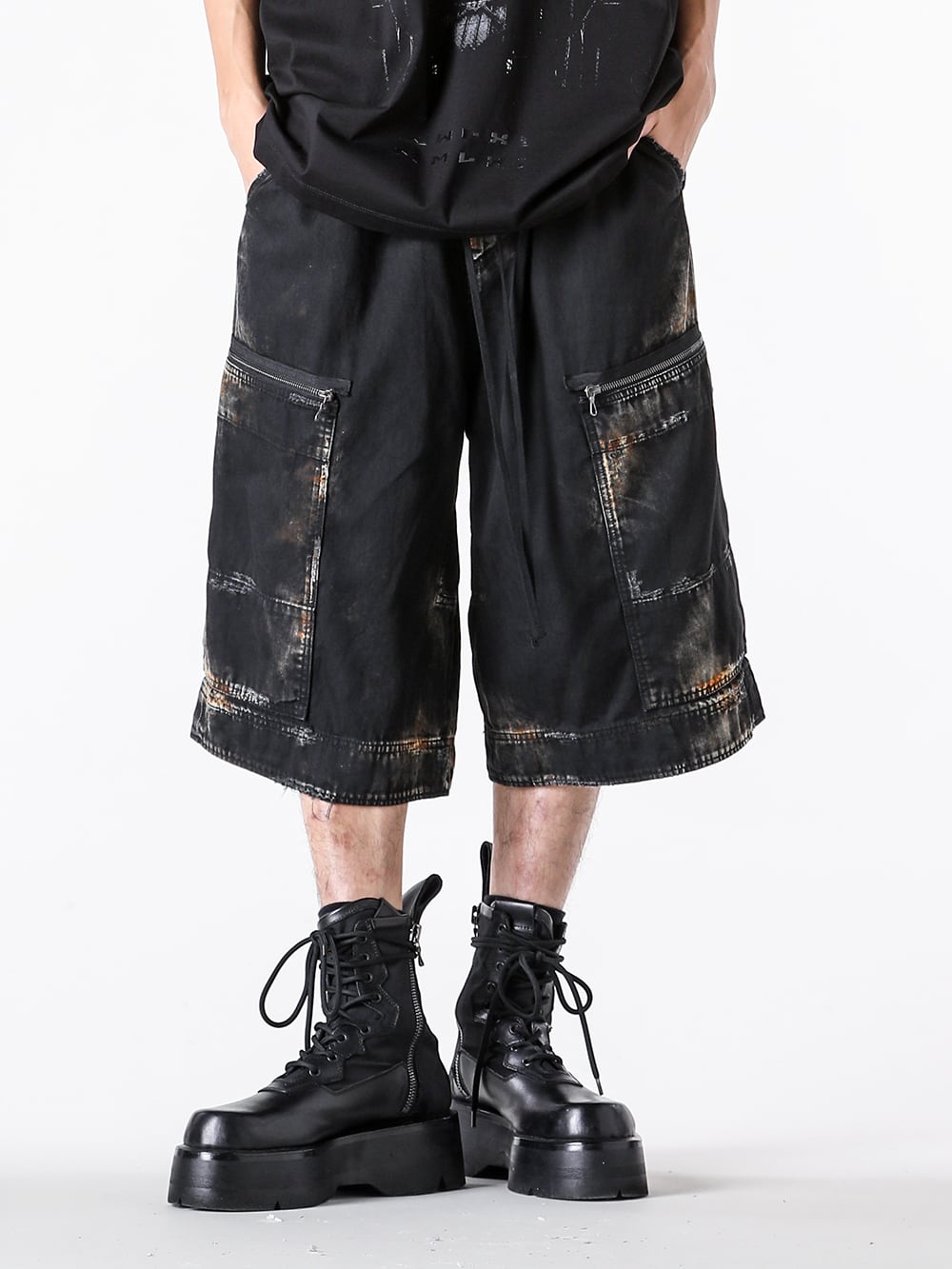JULIUS - 25PF  - Bottoms - 907PAM7-R - 6oz DENIM TROUSERS 2-001