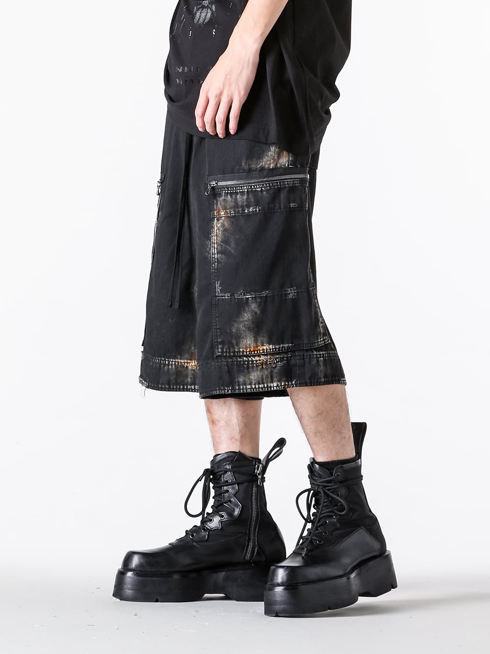 JULIUS - 25PF  - Bottoms - 907PAM7-R - 6oz DENIM TROUSERS 2-002