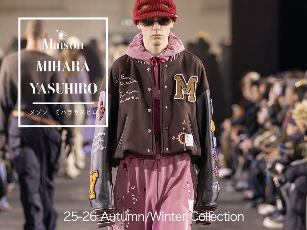 入荷情報] Maison MIHARA YASUHIROより25-26AWコレクションの