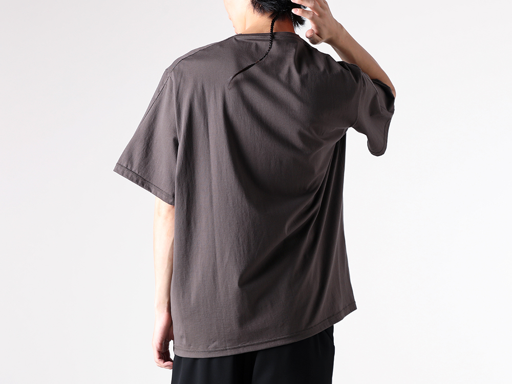 DEVOA - 25-26AW  - Short Sleeve T-Shirt - Short Sleeve SUVIN Cotton Jersey （BEIGE GRAY） / CSC-SVB1 2-008