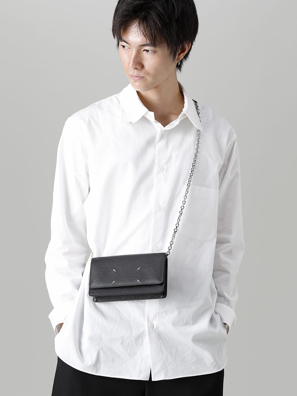 Maison Margiela - 25AW styling - Maison Margiela2025AWfirst delivery items intro - SA3UI0008 WALLET ON CHAIN MEDIUM 1-0016