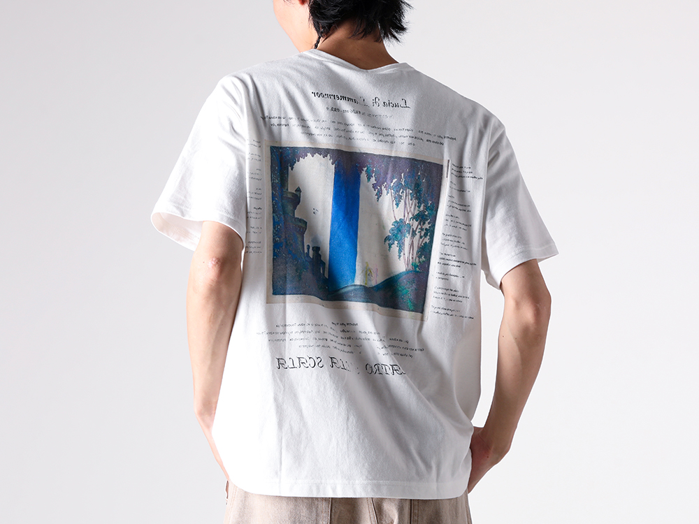 KHOKI - 25-26AW - T-shirt - Printed T-shirt （White） - 25fw-t-08 3-002