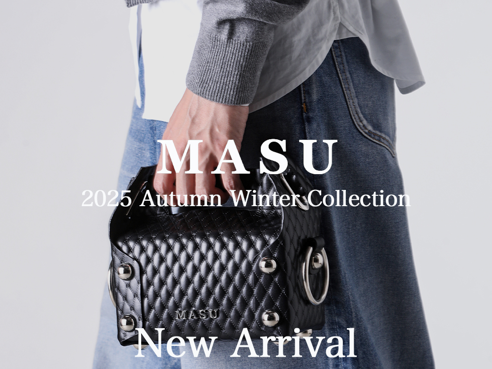 MASU 25ss ケーキバッグ 25SS】MASU - LEATHER CAKE MINI BAG - BROWN | NOUVERTEmagazine