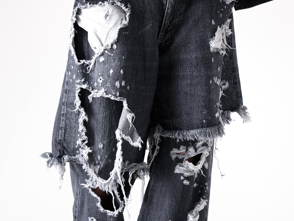 SEVESKIG - 25AW  - SEVESKIG(セヴシグ)-セットアップ仕様のデニムパンツ - PT-SV-NGA-1005 Re:Layer 5P Denim Pants 2-002