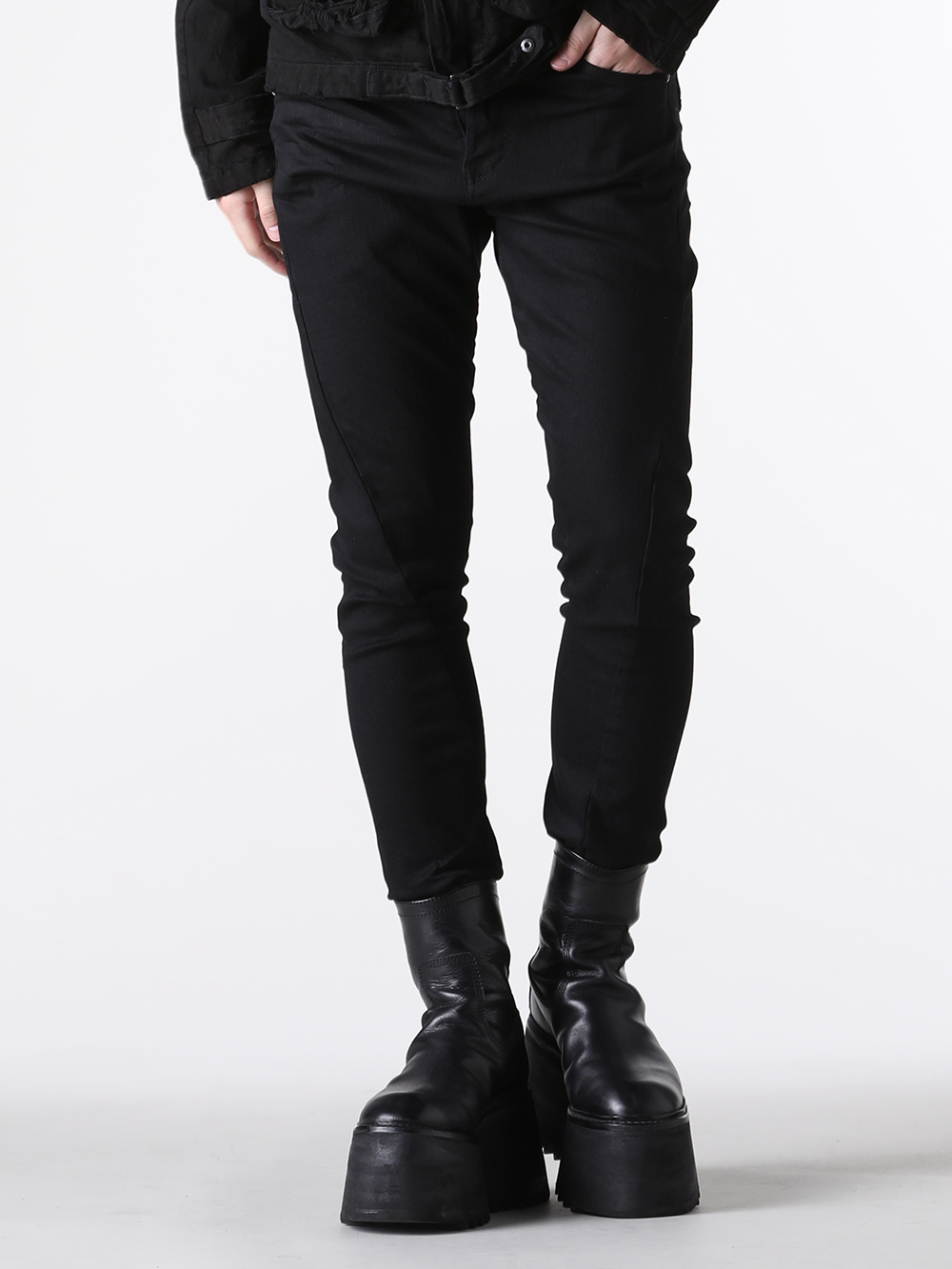 JULIUS - 25AW - 917PAM14-10.5oz STRETCH DENIM PANTS - 917PAM14 10.5oz STRETCH DENIM PANTS 3-001