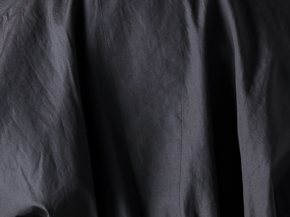 JAN-JAN VAN ESSCHE × ZIGGY CHEN - 25SS Styling - Loose Fit Long Coat Unlined With Detachable Collar (COAT 32) - Shirt Jackets - Patch Pockets - Light Lined (GB-28 T-120) - RG1911TI Mad Scientist (RG1911TI) 1-005