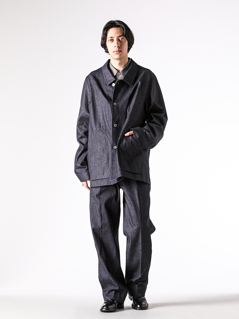 新品irenisa イレニサ24aw ONE SHOULDER 59400円 IRENISA(イレニサ) RELAXED SHOULDER JACKET - COLDBECK ONLINE