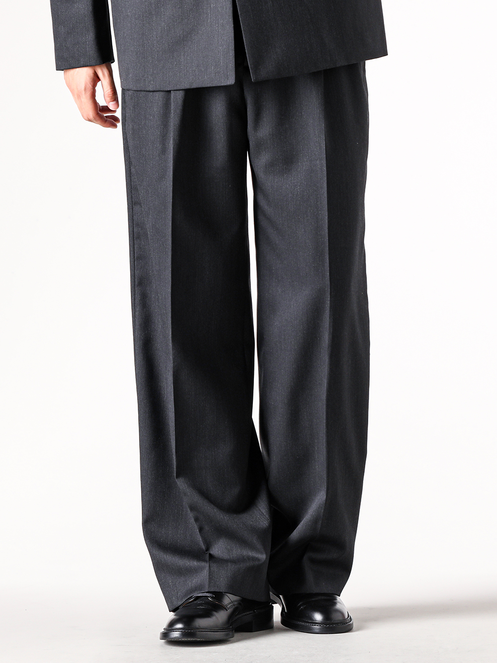 IRENISA - 25AW - Pants - IH-25FW-P018-ND8 Two Tucks Wide Trousers 4-001