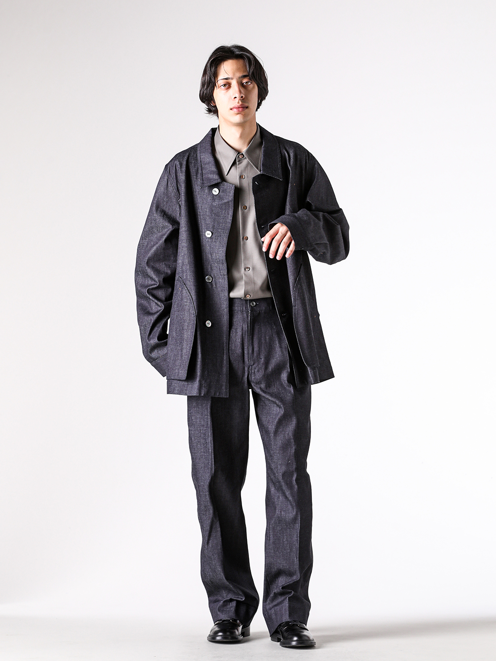 IRENISA - 25AW - Pants - IH-25FW-P046-OKR Straight Denim Trousers 4-0010