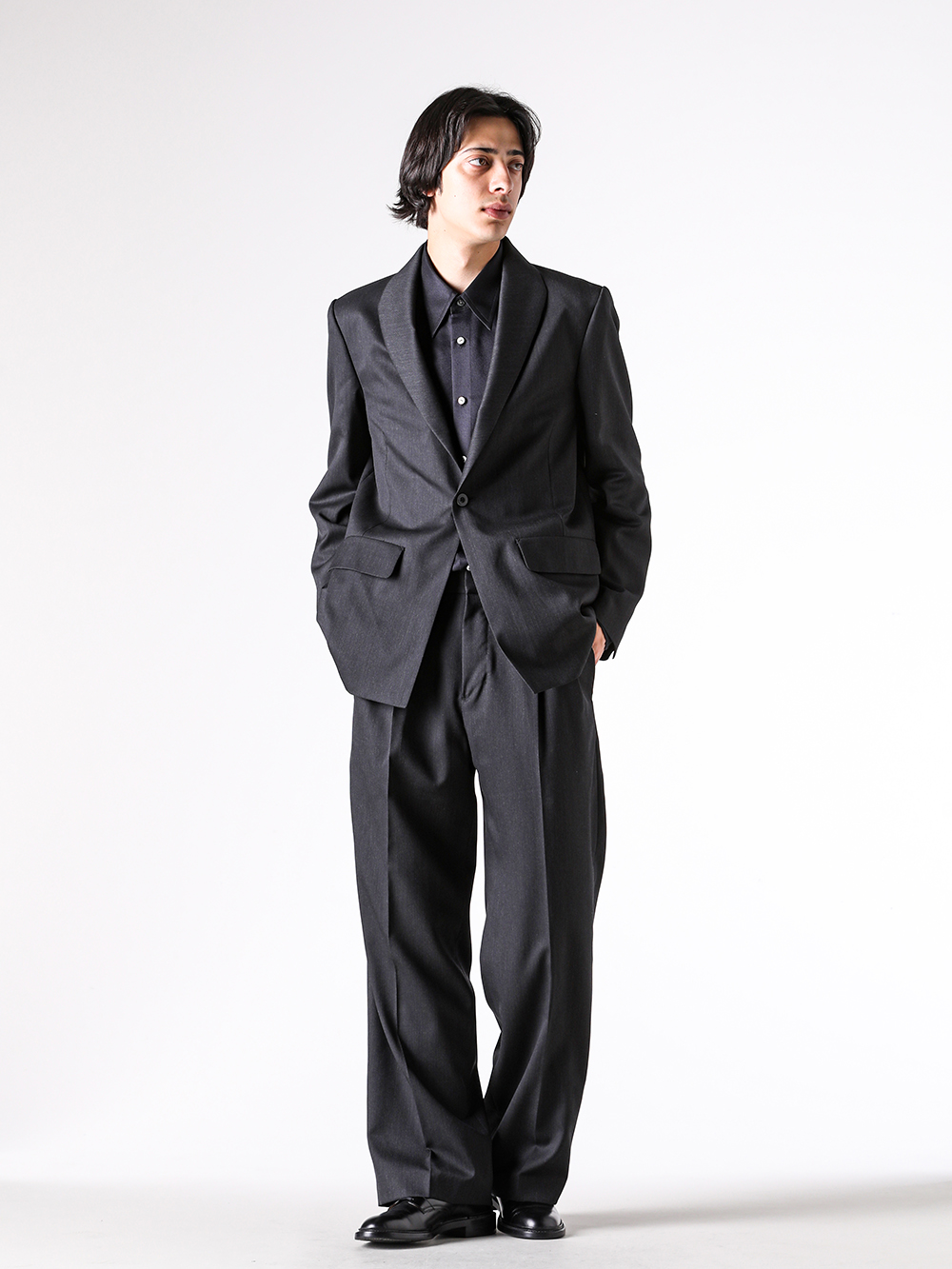 IRENISA - 25AW - Pants - IH-25FW-P018-ND8 Two Tucks Wide Trousers 4-002