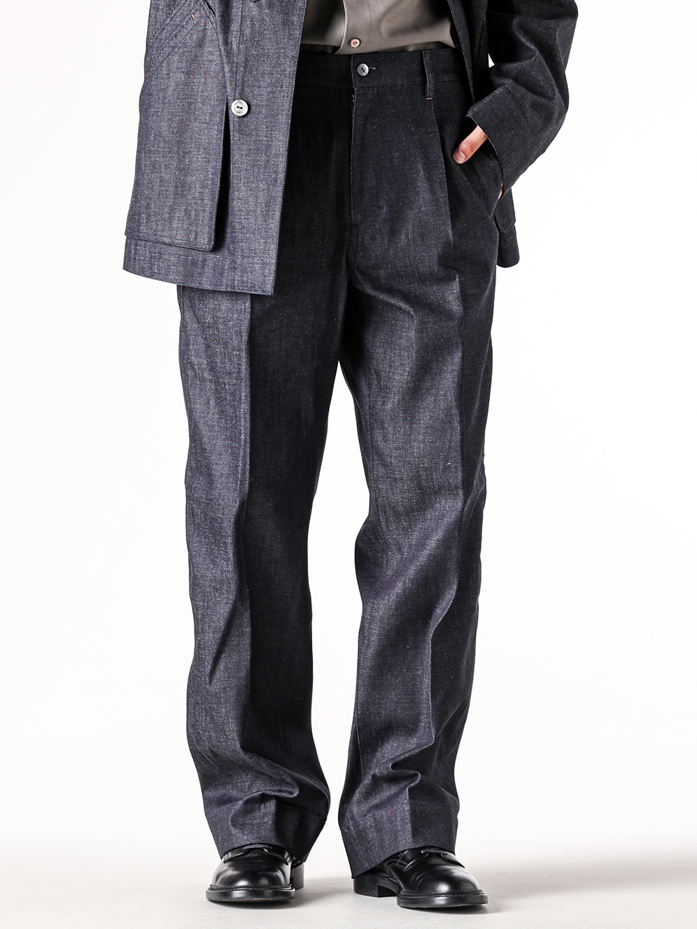 IRENISA - 25AW - Pants - IH-25FW-P046-OKR Straight Denim Trousers 4-009