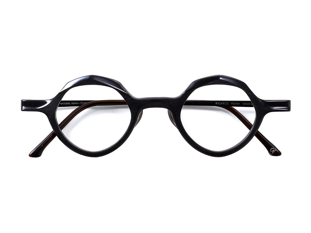 RIGARDS- 25-26AW - RIGARDS - RG1094 - Buffalo Horn Glasses 1-008