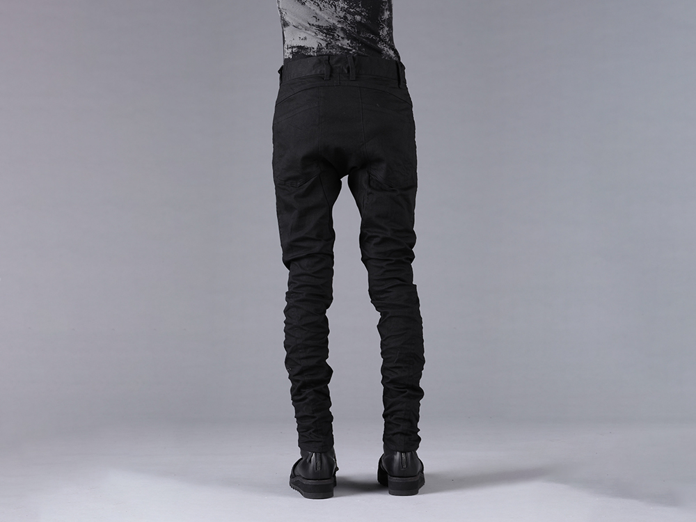 D.HYGEN - 25-26AW  - Pants - Stretch Denim Straight Slim Pants （Black） - ST107-0425A 2-006